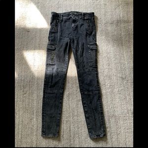 Zara Woman Charcoal Skinny Jeans